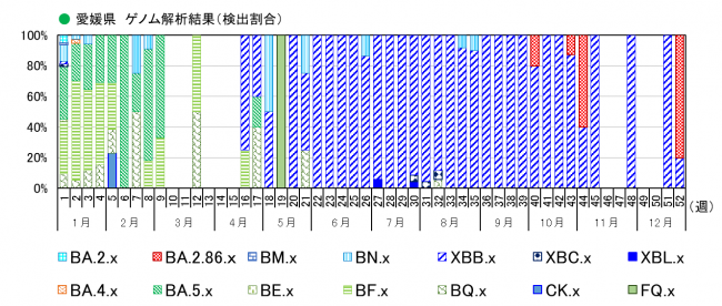 ゲノム解析結果（割合）