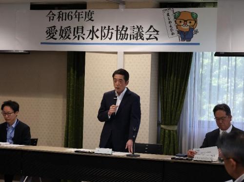 5月14日（火曜日）愛媛県水防協議会（県庁）