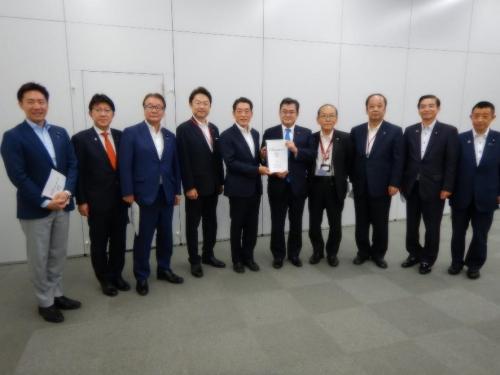 5月30日（木曜日）経済産業大臣政務官への重要施策提案・要望（東京都）