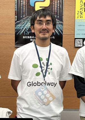 登壇者：技術スペシャリスト　清家　悠さんの写真