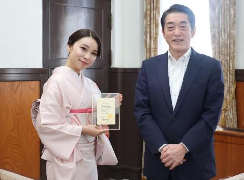 4月4日（金曜日）愛媛・伊予観光大使委嘱式（県庁）