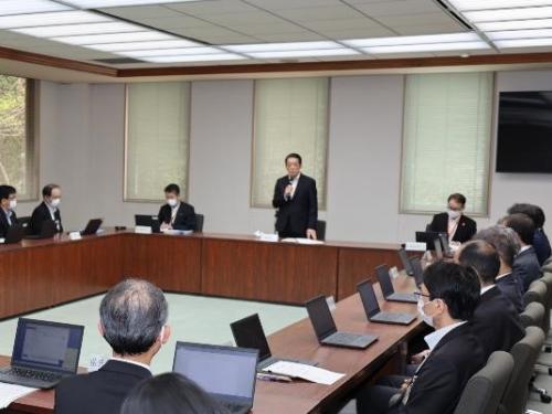 4月10日（木曜日）政策マネジメント推進班会議（県庁）