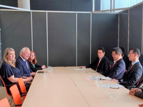 6月10日（火曜日）(現地時間)欧州サイクリスト連盟会長らとの意見交換会（ポーランド）