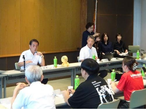 7月8日（火曜日）知事とみんなの愛顔でトーク（西条市）