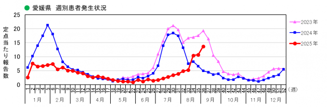 週別発生状況