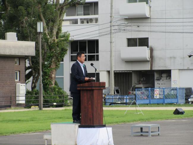 918令和７年秋の全国交通安全運動出動式