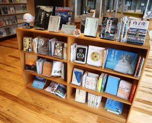 梼原町立図書館展示の写真