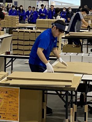 製品パッキング