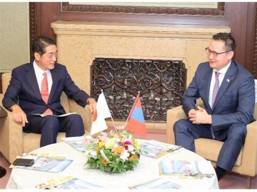 10月2日(木曜日)駐日モンゴル国大使らの訪問(県庁)