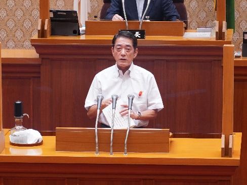 10月6日(月曜日)9月定例県議会閉会(県議会議事堂)