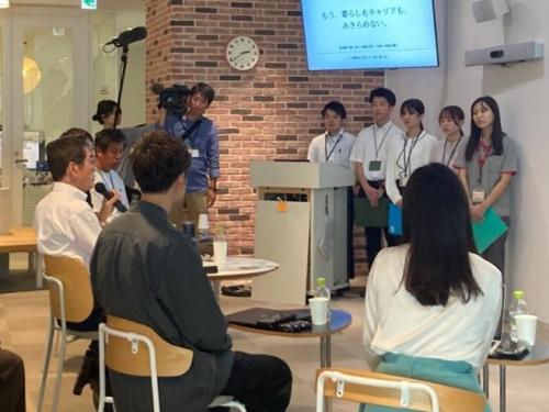 10月9日（木曜日）みんなの愛顔づくりプロジェクト知事報告会（松山市）