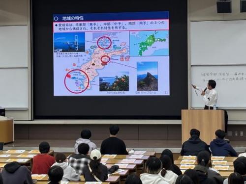 10月29日(水曜日)本県並びに松山大学主催講演会(松山市)