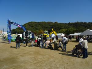 大型重機展示写真２