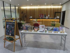 美馬市立図書館カフェde名著の写真