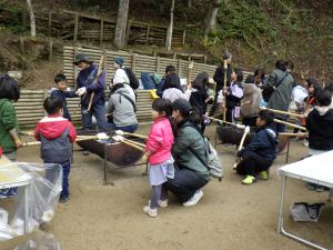 まきまきパン作り