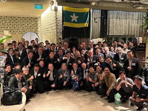 1月14日（水曜日）(現地時間)ジャカルタ愛媛県人会との交流会（インドネシア）