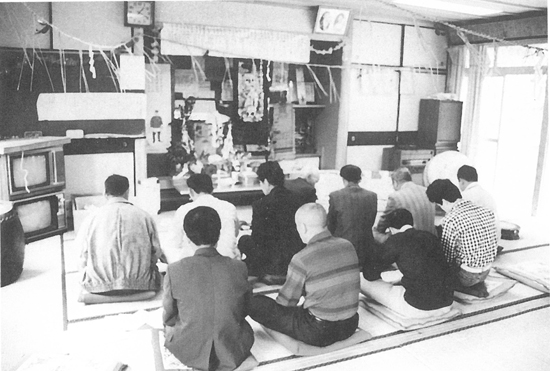 城川遊子谷の神仏講の習俗の画像