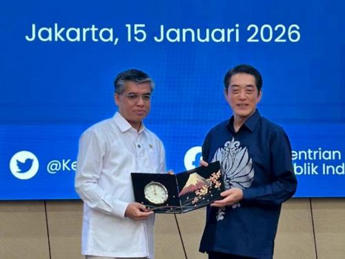 1月15日（木曜日）(現地時間)インドネシア共和国労働大臣ら訪問（インドネシア）