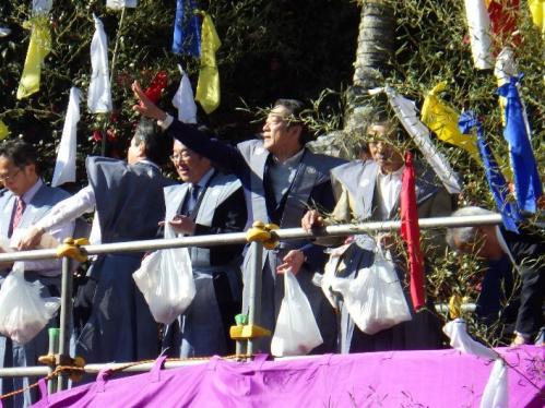2月3日（火曜日）節分祭（松山市）