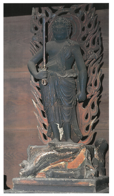 木造不動明王及び二童子立像(石手寺)の画像