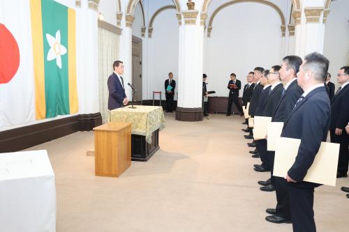 令和7年度多年勤続感謝状贈呈式