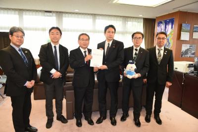 四国新幹線_加藤竜祥政務官への要望活動写真080514