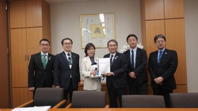 四国新幹線_稲田朋美自民党整備新幹線鉄道調査会会長への要望活動写真080514