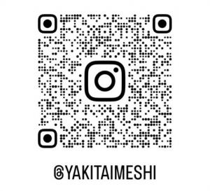 鯛めしInstagram二次元コード