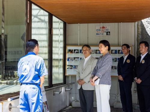 5月17日(日曜日)天皇皇后両陛下県内御視察(県立とべ動物園)