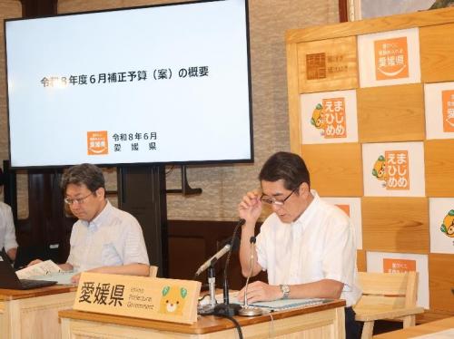 6月15日（月曜日）定例記者会見（県庁）