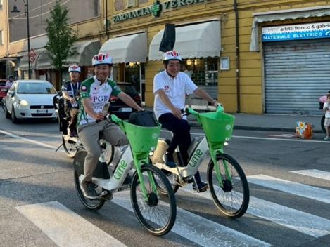 6月17日（水曜日）（現地時間）リミニ市サイクリング環境等視察（イタリア）
