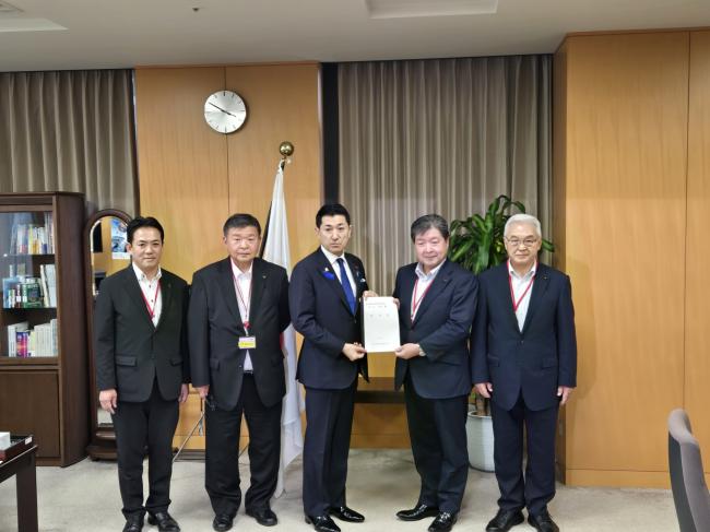 717_④四国4県議会正副議長会議要望活動(内閣府(防災)