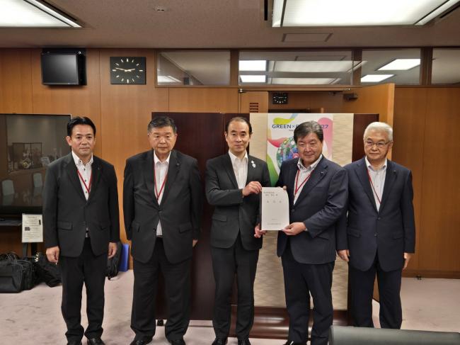 717_④四国4県議会正副議長会議要望活動(国土交通省)
