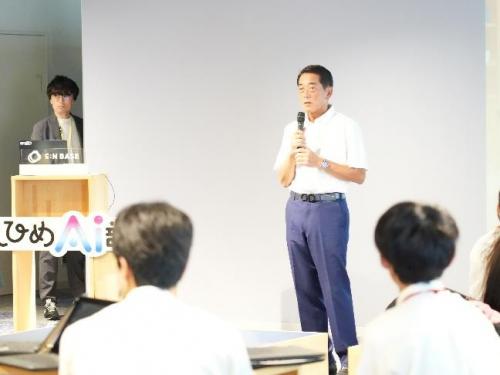 8月3日（月曜日）AI人材育成事業「えひめAI部」ワークショップ（E:N　BASE）