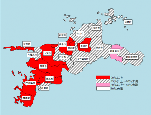 R7経常収支比率(地図)