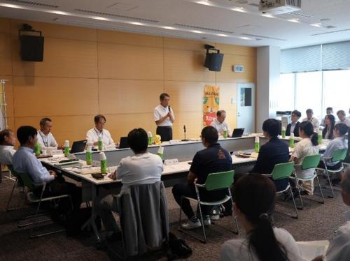 8月27日(木曜日)知事とみんなの愛顔でトーク(新居浜市)