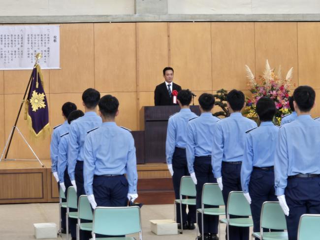 930_愛媛県警察学校初任科第191期生卒業式