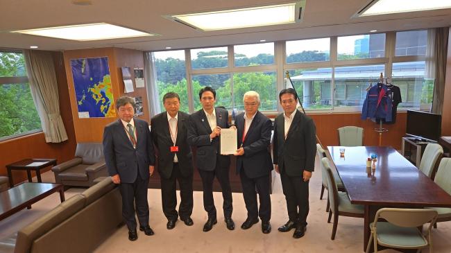 903_④四国4県議会正副議長会議要望活動(国土交通省)