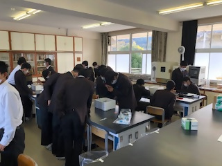 一日体験学習（野村高校）