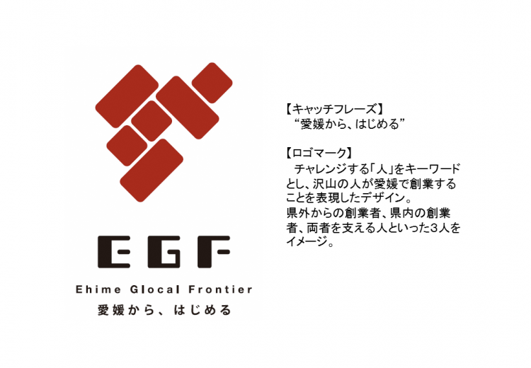 EGFプログラム　キャッチフレーズ＆ロゴマーク等についての画像