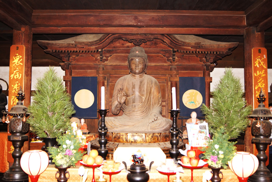 木造阿弥陀如来坐像(本堂安置・大宝寺)の画像1