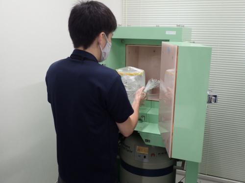 ゲルマニウム半導体検出器による測定1