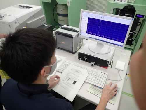 ゲルマニウム半導体検出器による測定2