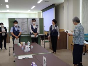 訓練に参加する災害薬事コーディネータを紹介します。(1)