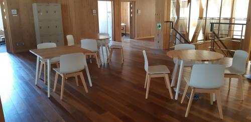 オープンスペースの様子。