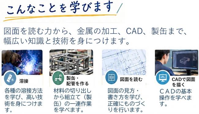 メタル技術科で学ぶこと