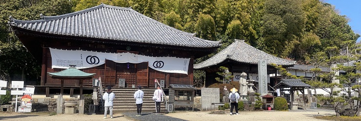 四国遍路第４９番札所浄土寺（松山市）